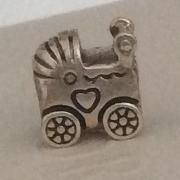 Pandora baby carriage charm - Picture 1 of 3
